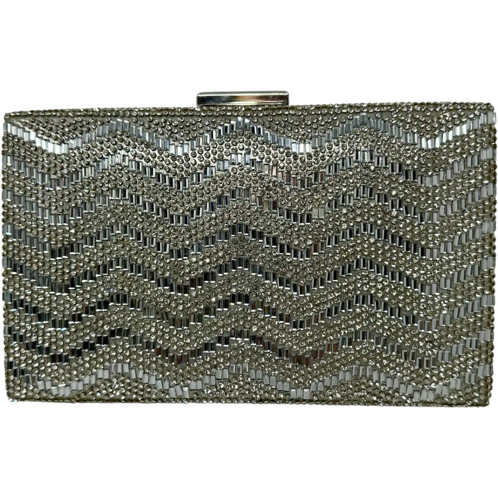 Crystal Evening Bag Clutch Hard Case Formal Purse Fairy Princess Wedding Prom